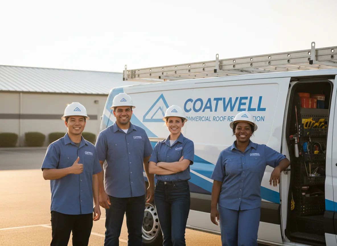 Commercial roof coating company in Waite, ME